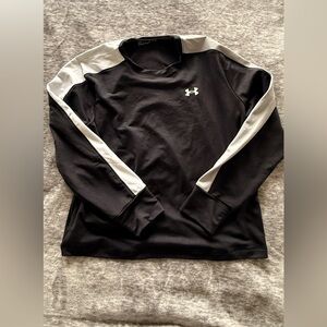Under Armour Black and Gray Athletic Top